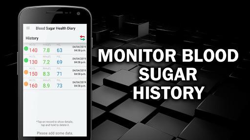 Instant Blood Sugar Tracker - عکس برنامه موبایلی اندروید