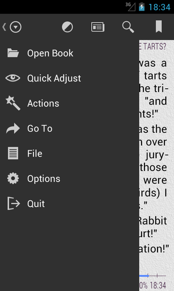 AlReader -any text book reader - عکس برنامه موبایلی اندروید