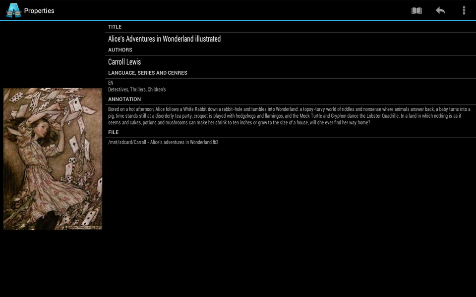 AlReader -any text book reader - عکس برنامه موبایلی اندروید