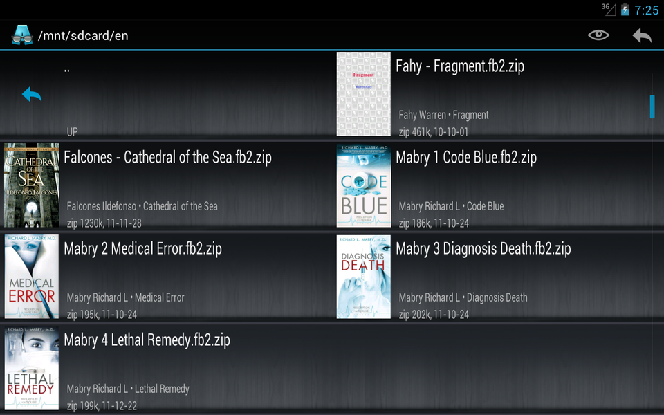AlReader -any text book reader - عکس برنامه موبایلی اندروید