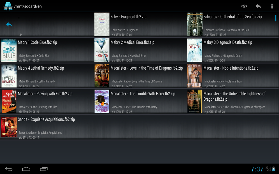 AlReader -any text book reader - عکس برنامه موبایلی اندروید
