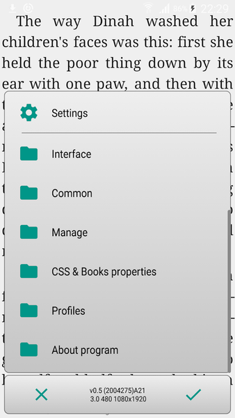AlReaderX - text book reader - عکس برنامه موبایلی اندروید