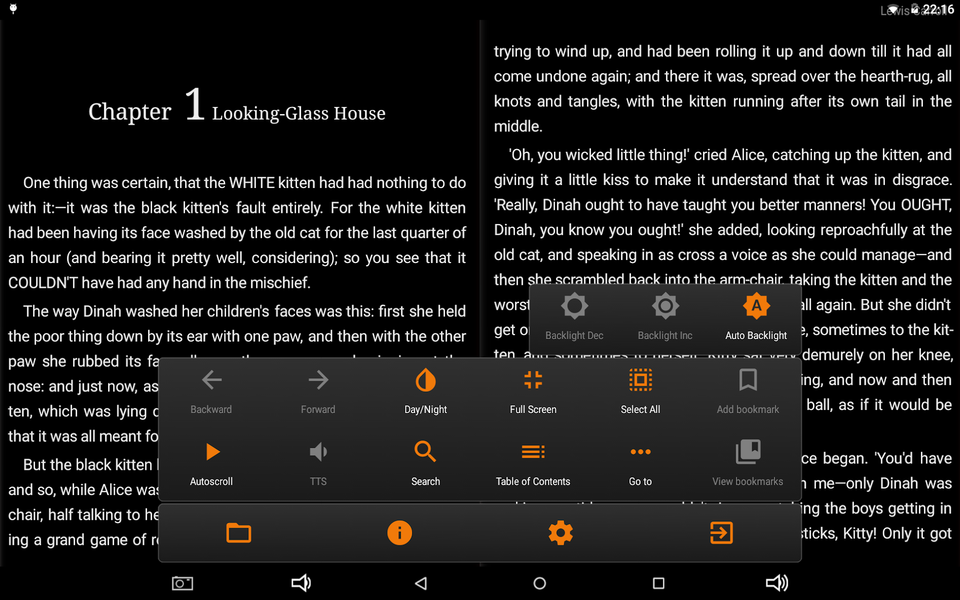 AlReaderX - text book reader - عکس برنامه موبایلی اندروید