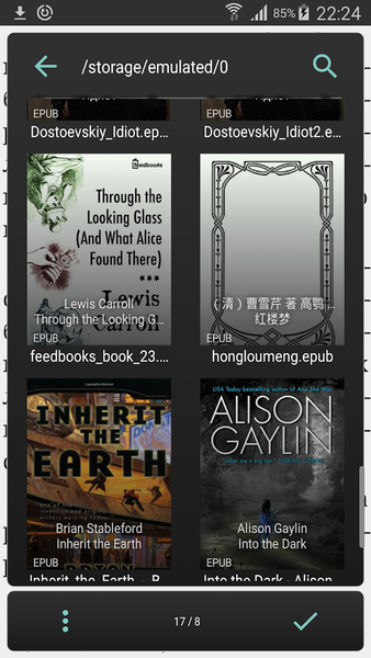 AlReaderX - text book reader - عکس برنامه موبایلی اندروید