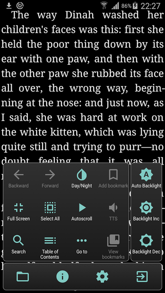 AlReaderX - text book reader - عکس برنامه موبایلی اندروید