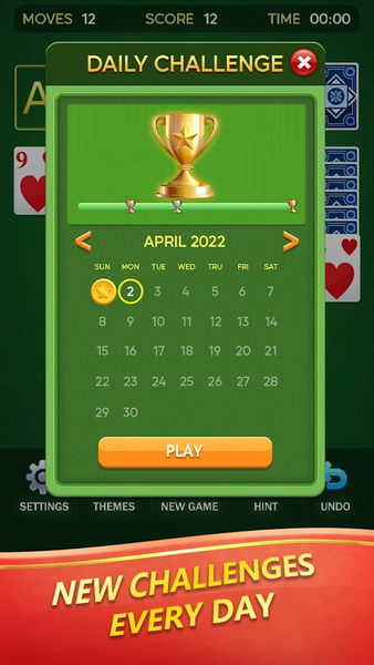 Solitaire - عکس بازی موبایلی اندروید