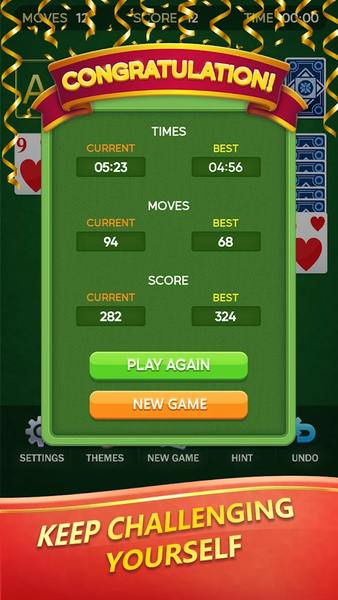 Solitaire - عکس بازی موبایلی اندروید