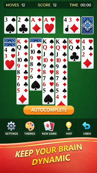 Solitaire - عکس بازی موبایلی اندروید