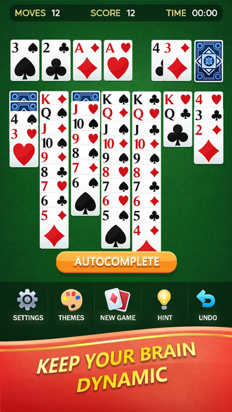 Solitaire - عکس بازی موبایلی اندروید