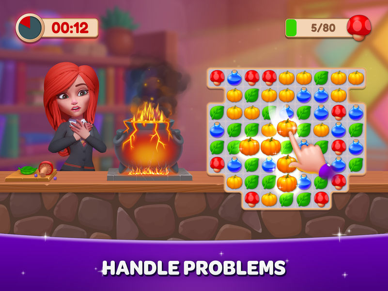 Becharmed - Match ۳ Games - عکس بازی موبایلی اندروید