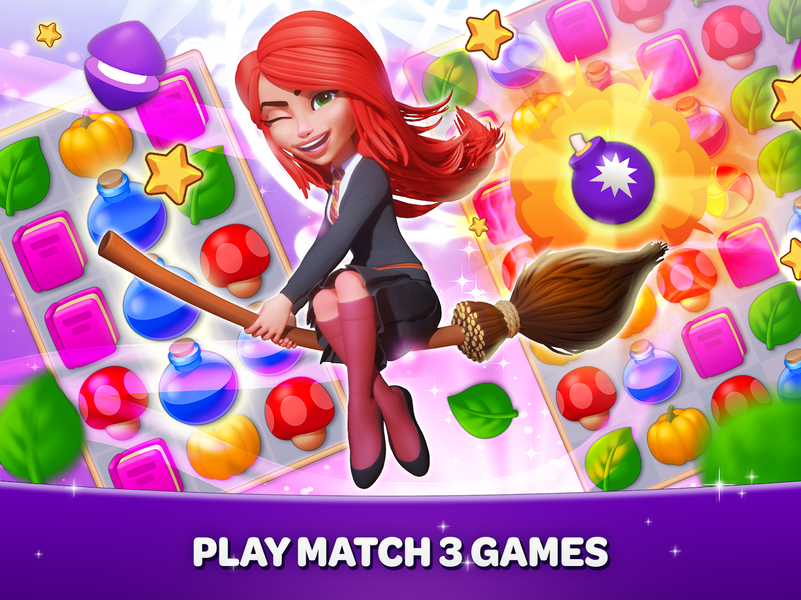 Becharmed - Match ۳ Games - عکس بازی موبایلی اندروید