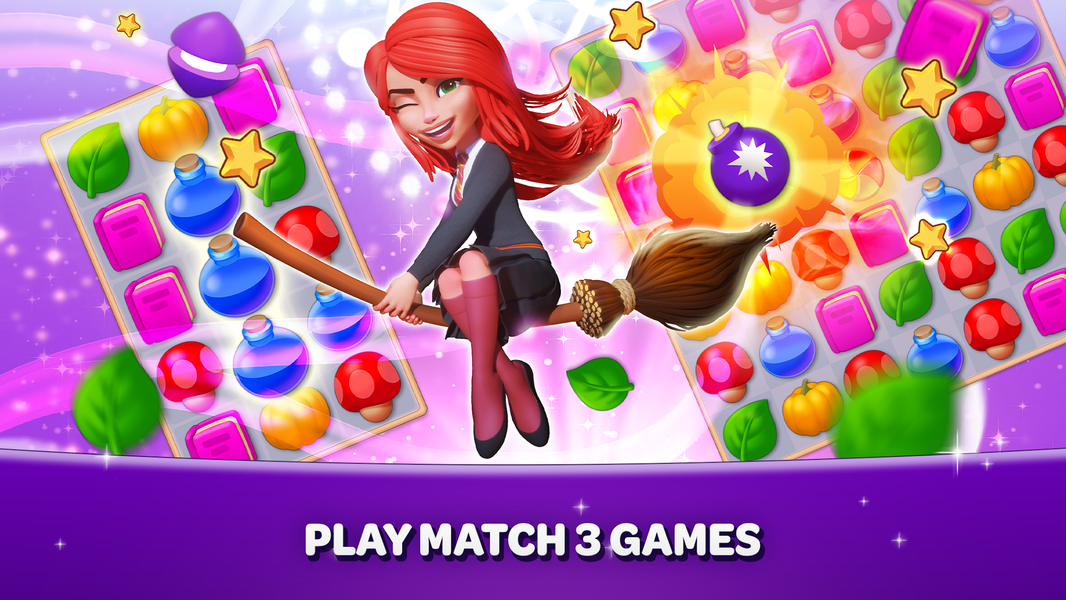 Becharmed - Match ۳ Games - عکس بازی موبایلی اندروید