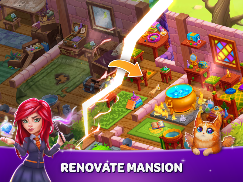 Becharmed - Match ۳ Games - عکس بازی موبایلی اندروید