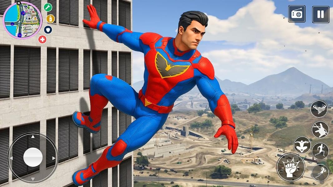 بازی جدید سوپرمن - Gameplay image of android game
