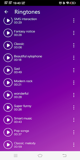 New ringtones free ۲۰۲۰ - عکس برنامه موبایلی اندروید