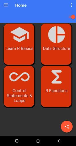 R Language - Image screenshot of android app