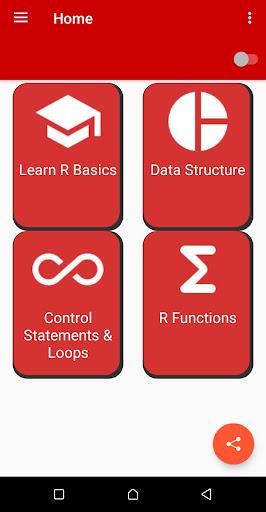 R Language - Image screenshot of android app