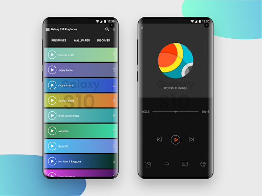 SAMSUNG Galaxy S10 Ringtones - Image screenshot of android app