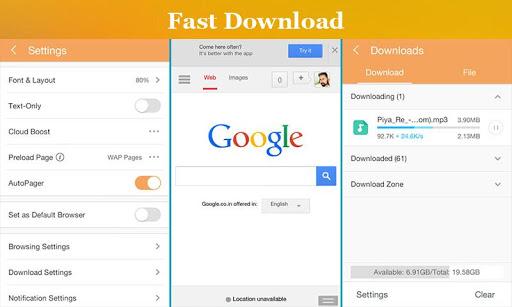 New Uc browser 2021, Fast Secure - عکس برنامه موبایلی اندروید