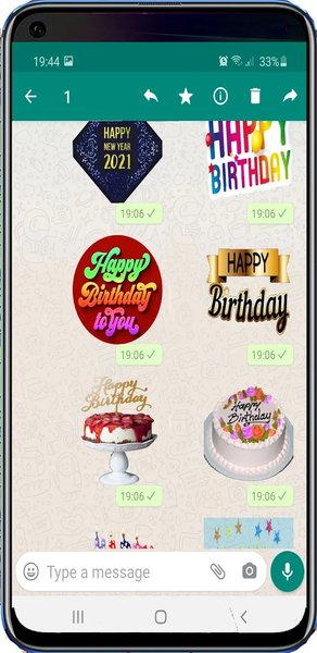 Happy New Year Stickers 2026 - Image screenshot of android app
