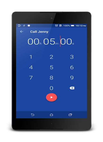Clock - Image screenshot of android app