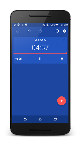 Clock - Image screenshot of android app