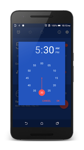 Clock - Image screenshot of android app