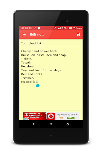 Easy Note - Image screenshot of android app