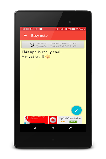 Easy Note - Image screenshot of android app