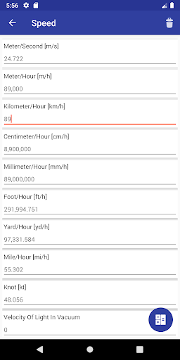 Unit Converter - Image screenshot of android app