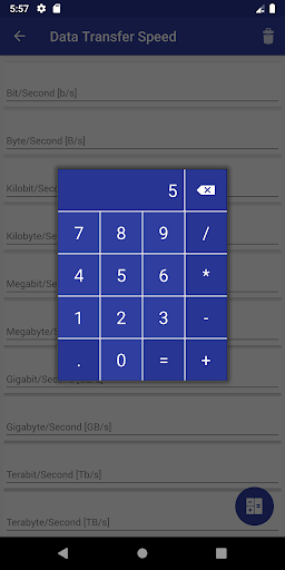 Unit Converter - Image screenshot of android app