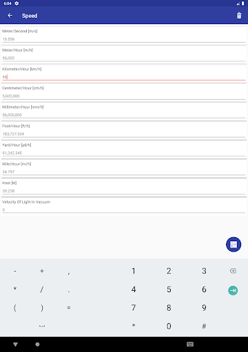 Unit Converter - Image screenshot of android app