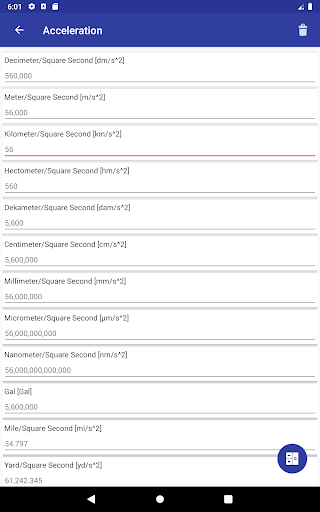 Unit Converter - Image screenshot of android app