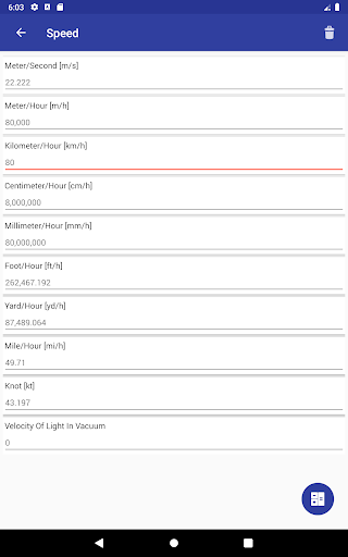 Unit Converter - Image screenshot of android app