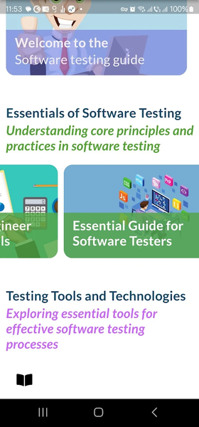 Software Testing Guide Pro - عکس برنامه موبایلی اندروید