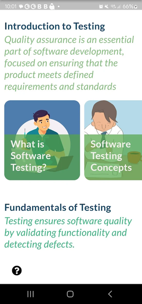 Software Testing Guide Pro - عکس برنامه موبایلی اندروید