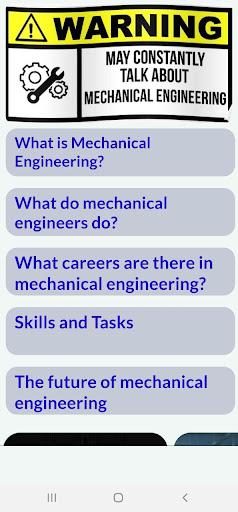 Mechanical Engineering - عکس برنامه موبایلی اندروید