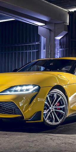Toyota Supra 4k Wallpapers - Image screenshot of android app