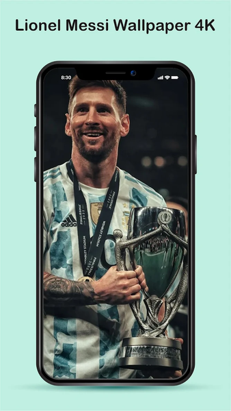 Lionel Messi Wallpaper ۴K - عکس برنامه موبایلی اندروید