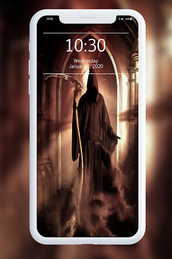 Grim Reaper Wallpaper - Image screenshot of android app