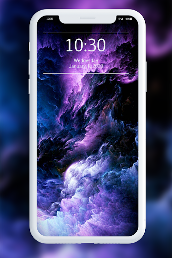 Purple Wallpaper - Image screenshot of android app