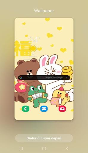 Background Line wallpaper - Image screenshot of android app