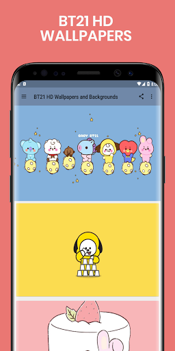 Cute BT21 HD Wallpaper Lockscreen 2021 - Image screenshot of android app