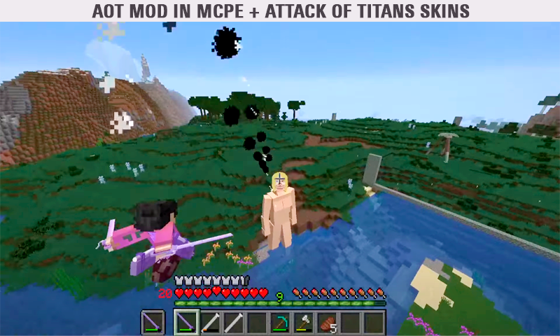 AOT mod for MCPE - Image screenshot of android app