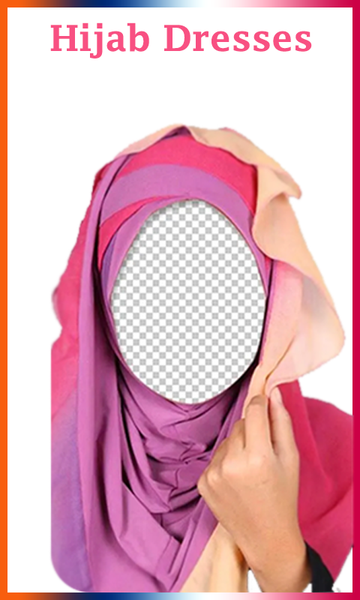 Hijab fashion photo  editor_ab - Image screenshot of android app