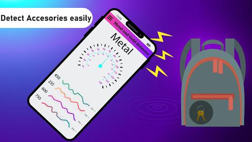 Metal Detector and Gold Detector - Image screenshot of android app