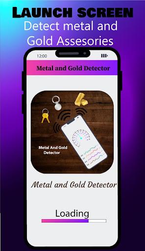 Metal Detector and Gold Detector - عکس برنامه موبایلی اندروید