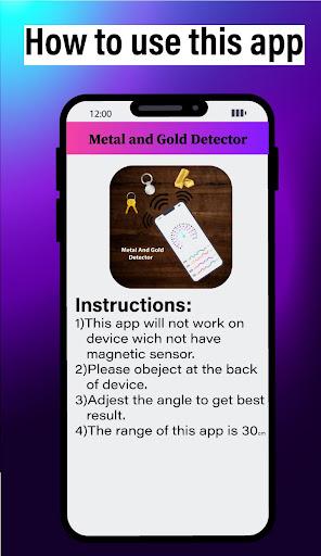 Metal Detector and Gold Detector - Image screenshot of android app