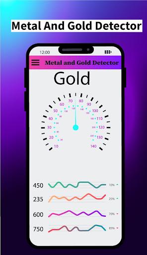 Metal Detector and Gold Detector - Image screenshot of android app