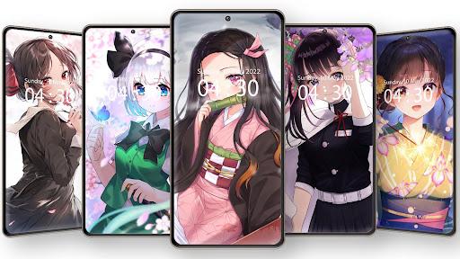 Anime Girl Wallpaper HD - Image screenshot of android app